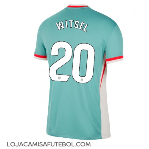 Camisa de Futebol Atletico Madrid Axel Witsel #20 Equipamento Secundário 2024-25 Manga Curta